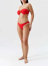 Load image into Gallery viewer, Barcelona Red Bandeau Bikini