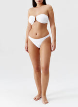 Load image into Gallery viewer, Barcelona White Bandeau Bikini