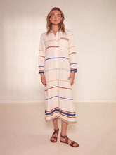 Load image into Gallery viewer, Anata Shirt Dress In Hulet Vanilla