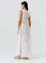 Load image into Gallery viewer, Jada White Long Lace up Knit Dress