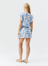 Load image into Gallery viewer, Keri Blue Leaf Dress
