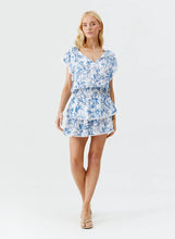 Load image into Gallery viewer, Keri Blue Leaf Dress