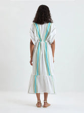 Load image into Gallery viewer, Leila Plunge Dress - Genet Mint