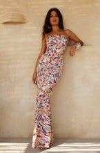 Load image into Gallery viewer, Elodie Dress In Fluid Marble