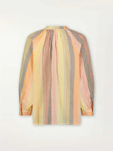Load image into Gallery viewer, Mita Button Up Blouse In Amaresh Sunrise
