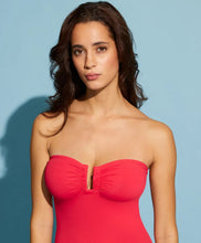 Load image into Gallery viewer, Cassiopée Brugnon Bandeau Swimsuit

