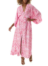 Load image into Gallery viewer, Destiny Aztec Pink Dress