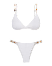 Load image into Gallery viewer, Firenze Kira Flora Cream Bikini