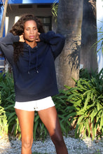 Load image into Gallery viewer, Unisex Black Après Ski Hoodie