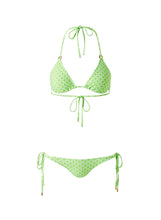 Load image into Gallery viewer, Key West Lime Links Triangle Bikini