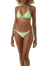 Load image into Gallery viewer, Key West Lime Links Triangle Bikini
