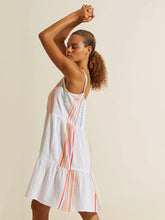 Load image into Gallery viewer, Bekah Tutti Frutti Midi Cascade Dress