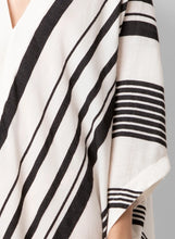 Load image into Gallery viewer, Palma Black / White Kaftan