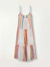 Load image into Gallery viewer, Bekah Tutti Frutti Midi Cascade Dress