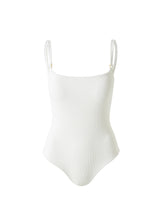 Load image into Gallery viewer, Tosca White Ridges Swimsuit