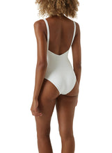Load image into Gallery viewer, Tosca White Ridges Swimsuit