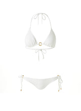 Load image into Gallery viewer, Venice White Textured Bikini