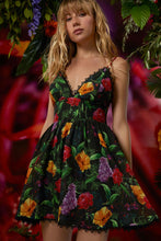 Load image into Gallery viewer, Issya Black Print Bonita Short Dress