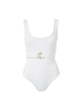 Load image into Gallery viewer, Rio Cream Ridges Swimsuit