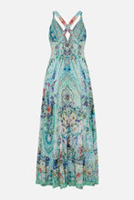 Load image into Gallery viewer, Sunrise In Sintra Bead Strap Panel Dress

