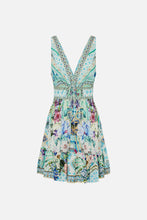 Load image into Gallery viewer, Sunrise In Sintra Shirred Waist Detail Mini Dress
