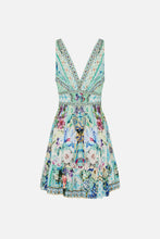 Load image into Gallery viewer, Sunrise In Sintra Shirred Waist Detail Mini Dress
