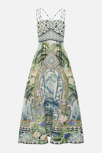 Jardim Party Strap Detail Dress