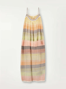 Edna Slip Dress In Amaresh Sunshine