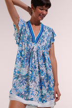 Load image into Gallery viewer, Sasha Blue Savana Mini Dress
