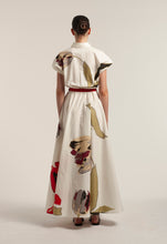 Load image into Gallery viewer, Elodie105/B Tulip Print Maxi Shirtdress
