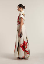 Load image into Gallery viewer, Elodie105/B Tulip Print Maxi Shirtdress
