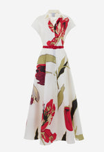 Load image into Gallery viewer, Elodie105/B Tulip Print Maxi Shirtdress
