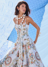 Load image into Gallery viewer, Seville Sweetheart Corset Dress With Long Flared Skirt
