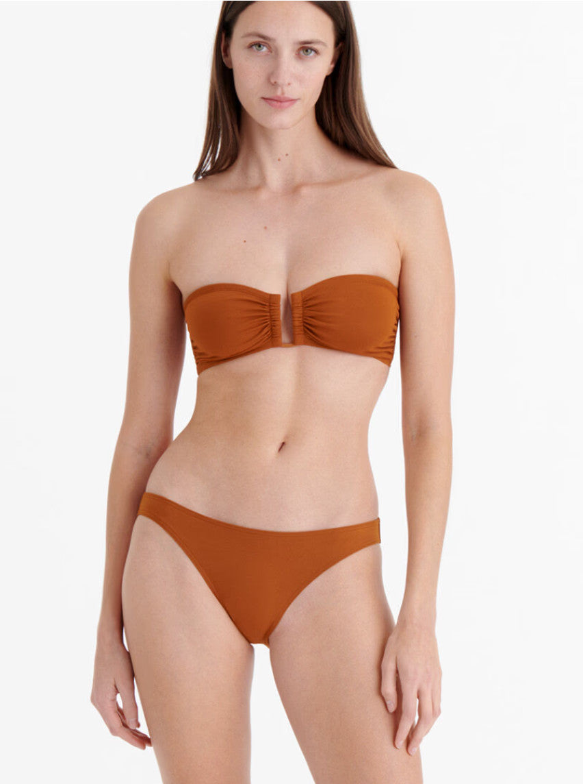 Show Ecorce Bandeau and ripon Bottom Bikini
