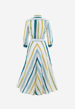 Load image into Gallery viewer, Dralla85 Striped Linen Blend Shirt Dress

