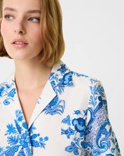 Load image into Gallery viewer, Claudia Dress in Cornflower Blue Chintz Print
