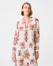 Load image into Gallery viewer, Giada Kaftan in Red Chintz Print
