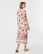 Load image into Gallery viewer, Giada Kaftan in Red Chintz Print

