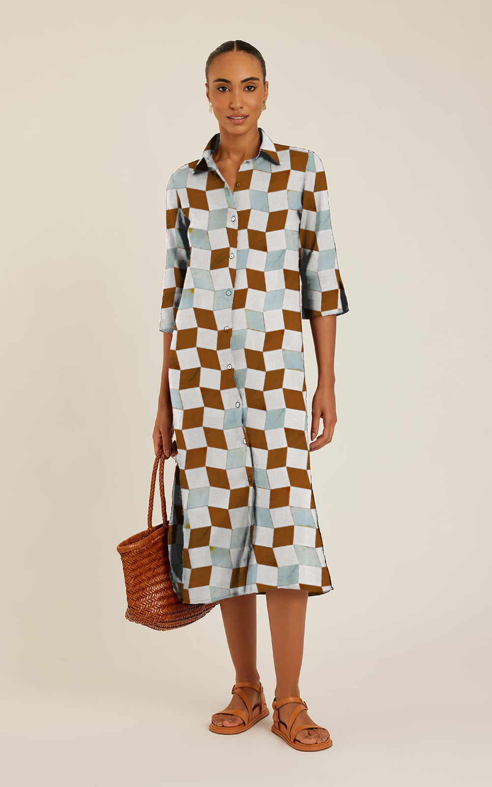 Casablanca Side Slit Shirt Dress ROSATO COLLECTIONS BOUTIQUE Casablanca Side Slit Shirt Dress ROSATO COLLECTIONS BOUTIQUE