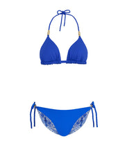 Load image into Gallery viewer, Lake Como Reversable Triangle Bikini
