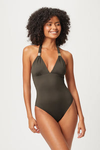 Lake Maggiore Slider Plunge Swimsuit