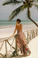 Load image into Gallery viewer, Michela Palma Cognac Dress
