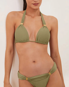 Solid Bia Tube Olivine Bikini