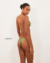 Load image into Gallery viewer, Brooke Olivine T Back Bikini
