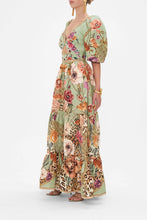 Load image into Gallery viewer, Grow and Glow Tiered Puff Sleeve Dress
