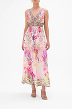 Load image into Gallery viewer, Sonic Symphonies Shirred Waist Detail Long Dress
