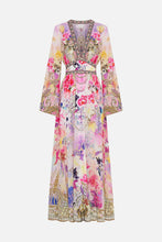 Load image into Gallery viewer, Sonic Symphonies Kimono Sleeve Dress With Shirring Detail
