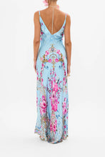 Load image into Gallery viewer, Down The Garden Path V Neck Long Bias Slip Dress With Train
