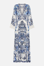 Load image into Gallery viewer, Glaze And Graze Kimono Sleeve Dress With Shirring Detail
