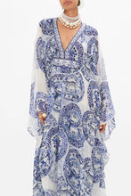 Load image into Gallery viewer, Glaze And Graze Long Kaftan With Waist Detail

